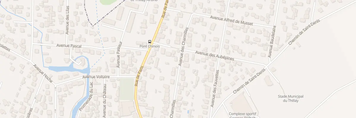 Plan du 41 Av des Charmilles au Thillay