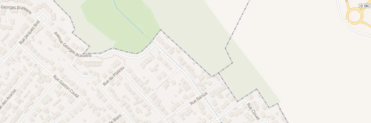 Plan du 92 Av de la Renaissance à Fontenay-en-Parisis