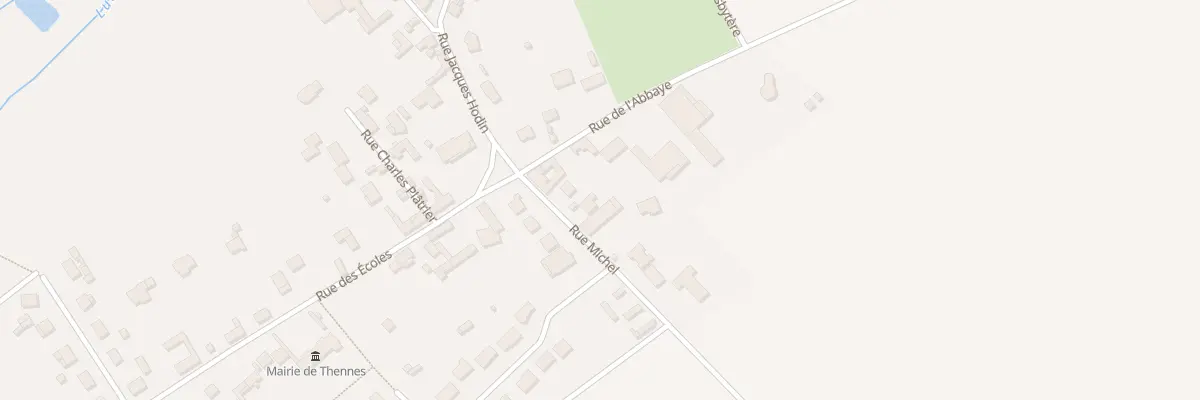 Plan du 4B Rue Michel à Thennes