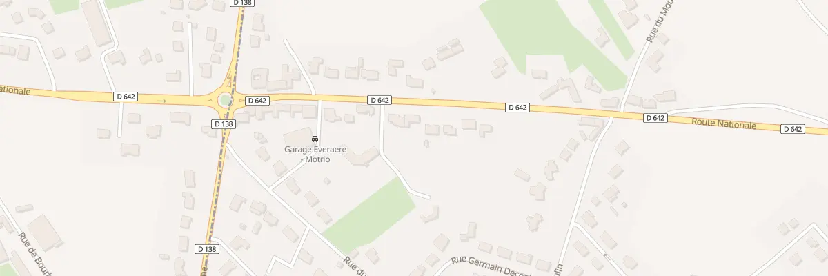 Plan du 198 Rte Nationale à Wallon-Cappel