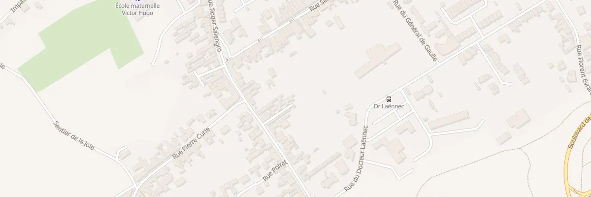 Plan du 85E Rue Roger Salengro à Auchel