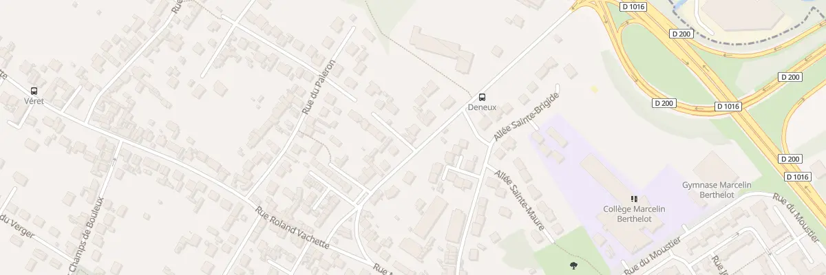 Plan du 25 Rue Marcel Deneux à Nogent-sur-Oise