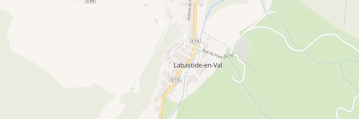 Plan du 4 Rue de la Place à Labastide-en-Val