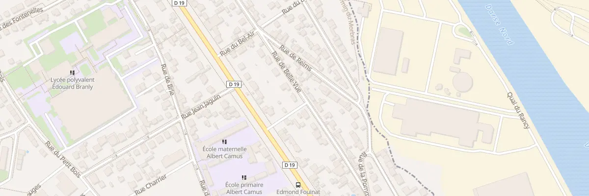 Plan du 40 Rue de Bellevue à Créteil