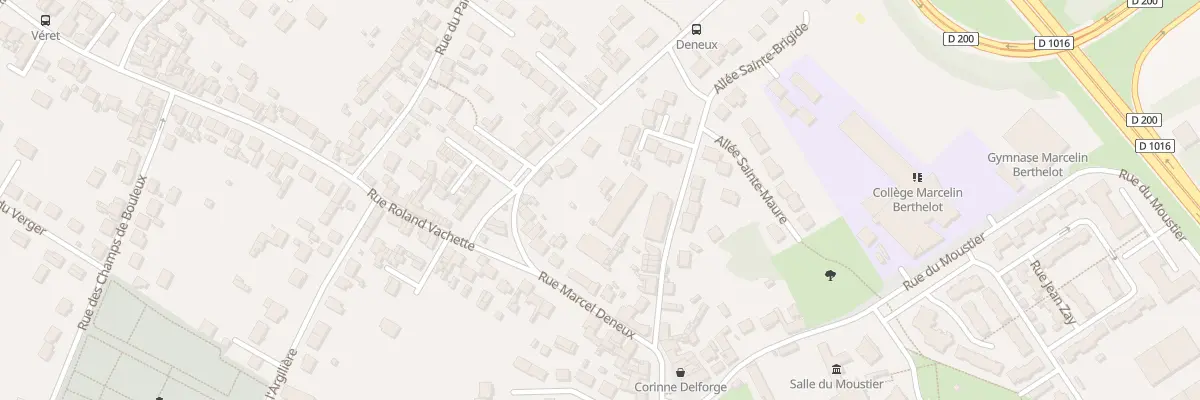 Plan du 18 Rue Marcel Deneux à Nogent-sur-Oise