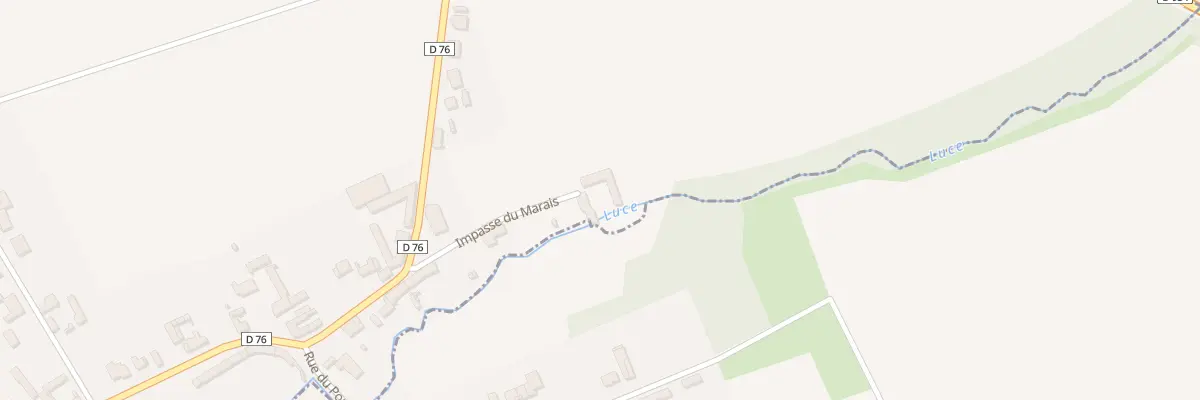 Plan du 3 Imp du Marais à Berteaucourt-lès-Thennes