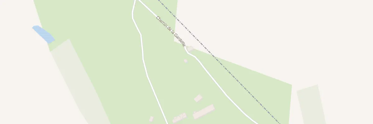 Plan du 5225 La Gardette à Courçais
