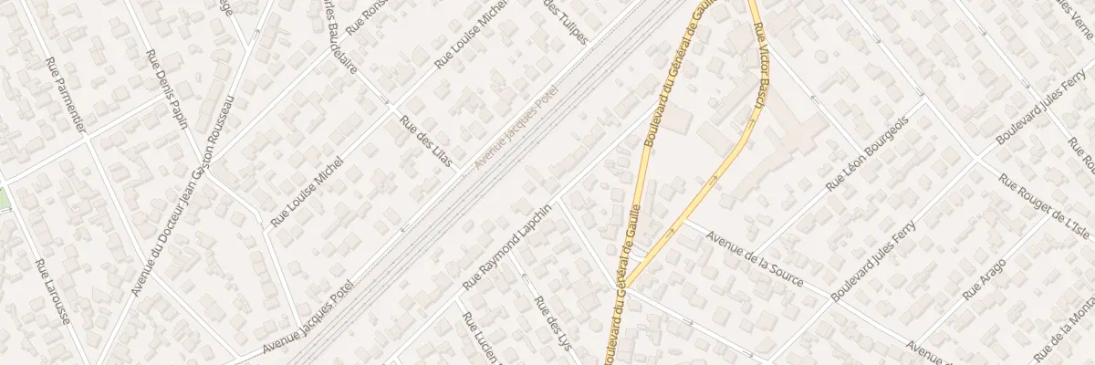 Plan du 61 Rue Raymond Lapchin à Goussainville
