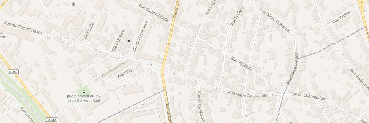 Plan du 30 Rue Legrand à Fontenay-sous-Bois