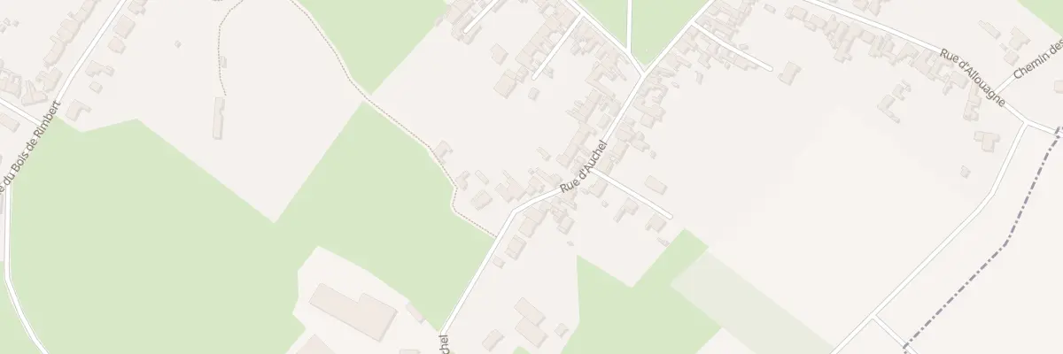 Plan du 28 Rue d’Auchel à Burbure
