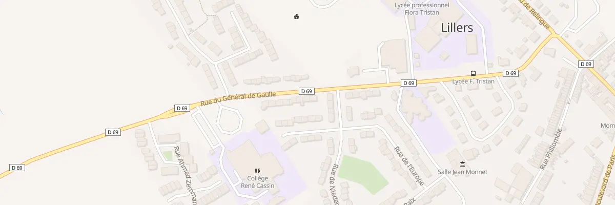 Plan du 72 Av du Général de Gaulle à Lillers