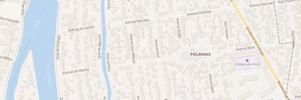 Plan du 59 Av Foch à Joinville-le-Pont