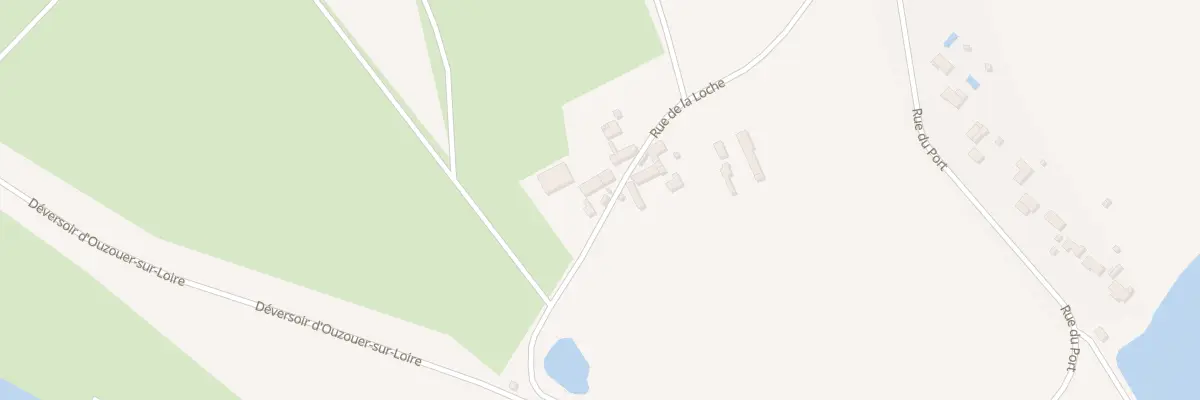 Plan du 448 Rue de la Loche à Ouzouer-sur-Loire
