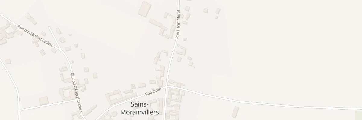 Plan du 36 Rue Henri Morel à Sains-Morainvillers