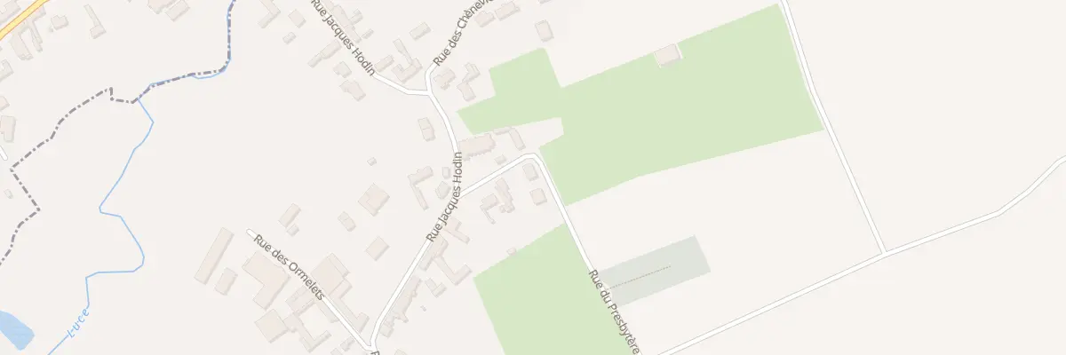 Plan du 5 Rue du Presbytère à Thennes