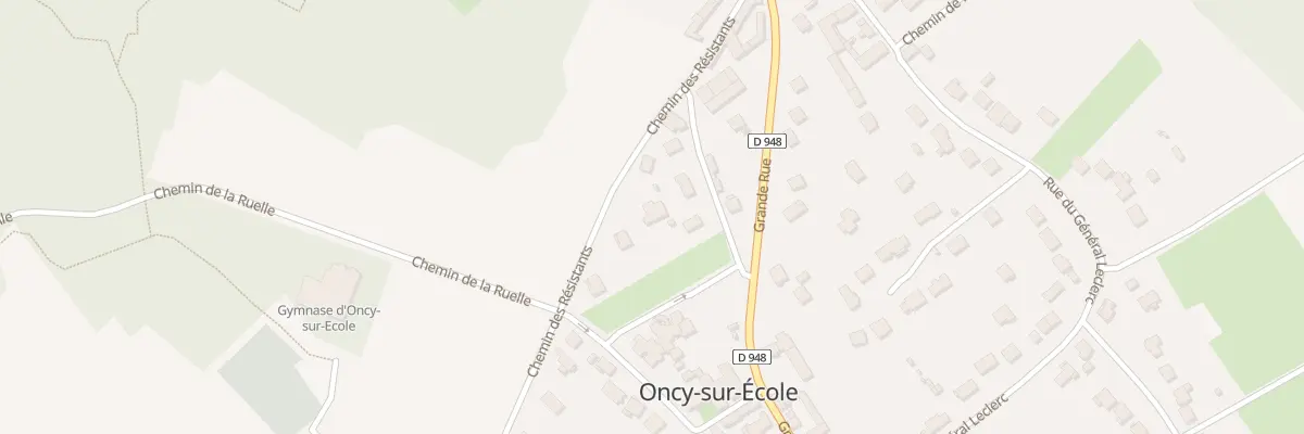 Plan du 11 Che des Resistants à Oncy-sur-École