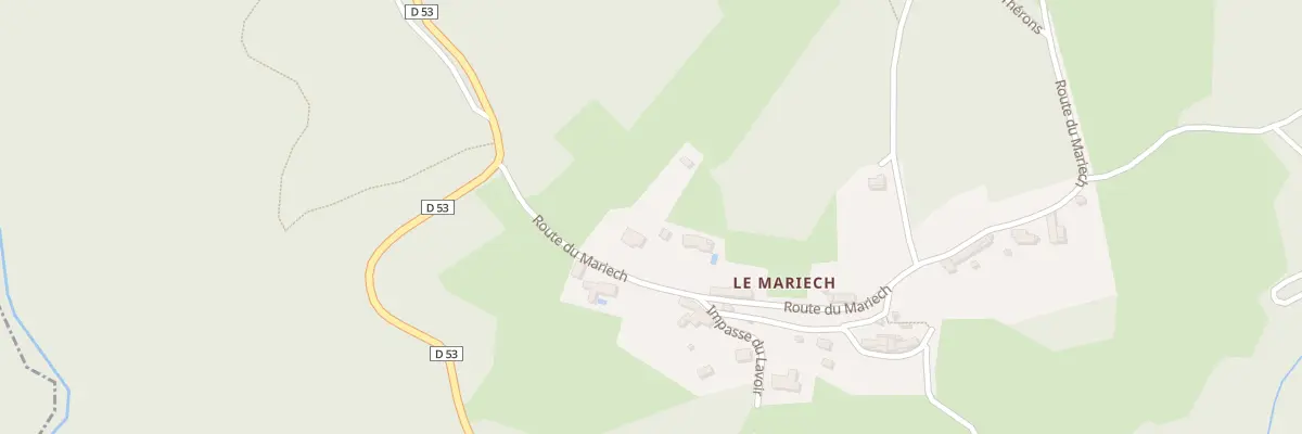 Plan du 5116 Le Champ Grand au Vintrou