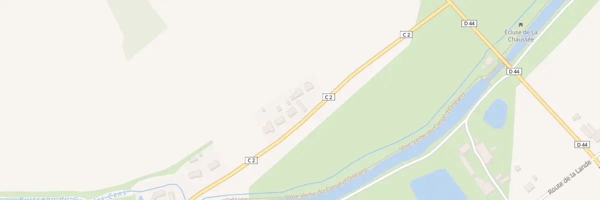 Plan du 5160 Bellevue à Coudroy