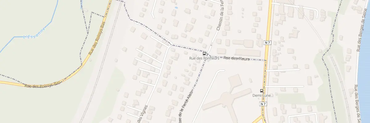 Plan du 8 Rue de la Ferté Alais à Ormoy