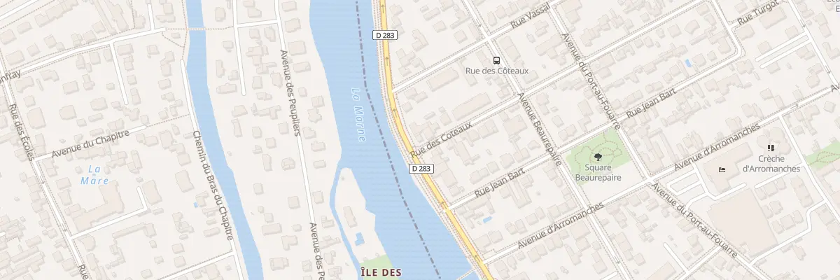 Plan du 21 Quai de la Pie à Saint-Maur-des-Fossés
