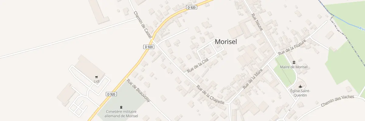 Plan du 18 Rue de la Chapelle à Morisel