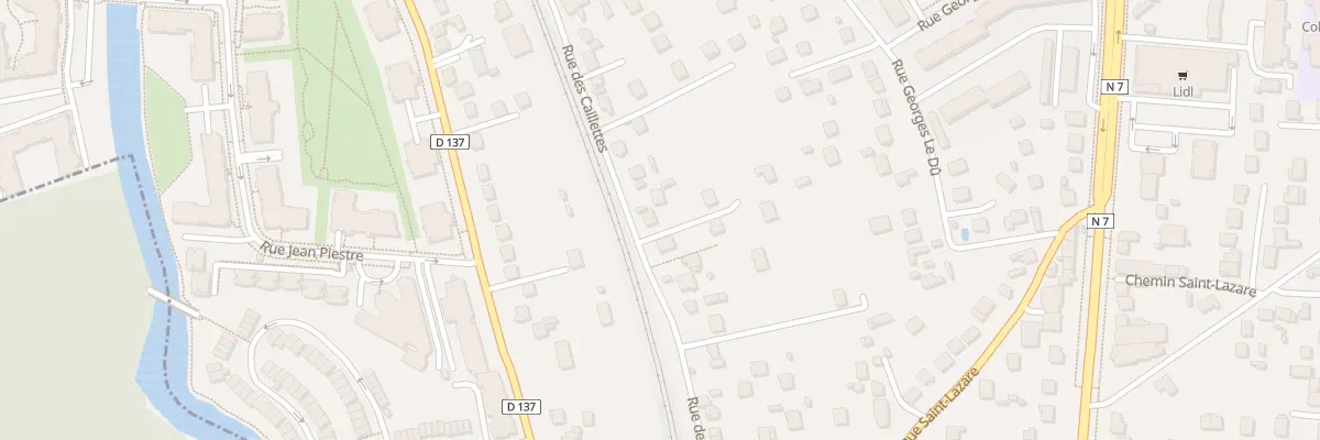 Plan du 69 Rue des Caillettes à Corbeil-Essonnes