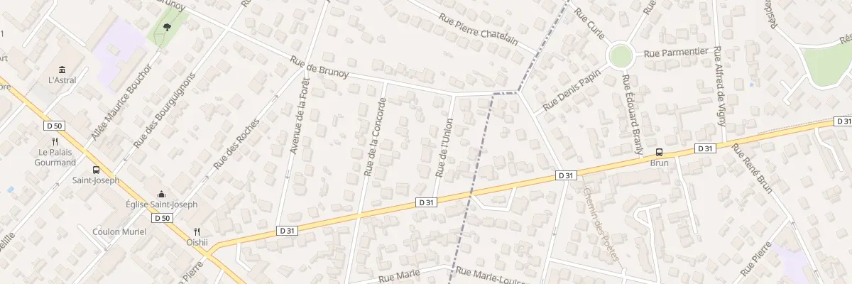 Plan du 5 Rue de l’Union à Montgeron