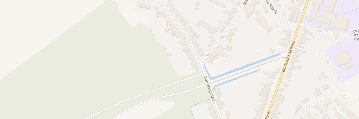 Plan du 10 Rue des Cytises à Lillers