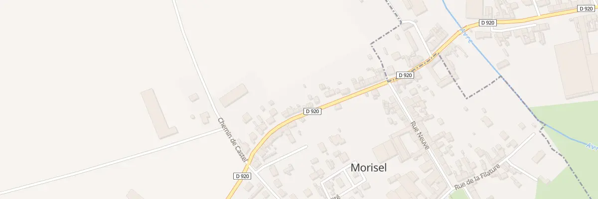 Plan du 124 Rue Thiers à Morisel