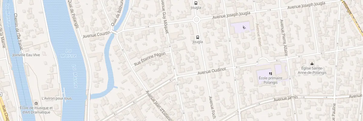 Plan du 24 Av Guy Môquet à Joinville-le-Pont