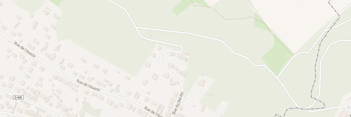 Plan du 36 Rue du Bel Air à Monchy-Saint-Éloi