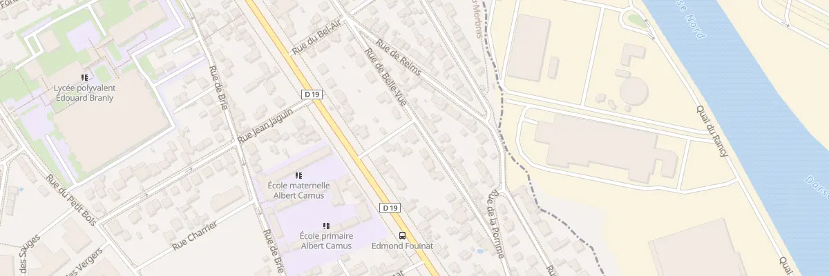 Plan du 42 Rue de Bellevue à Créteil
