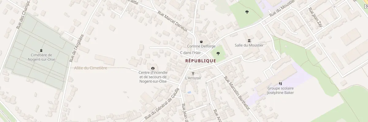 Plan du 20 Pl de la Republique à Nogent-sur-Oise