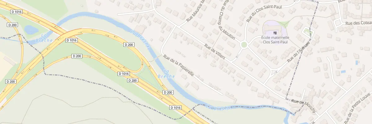 Plan du 8 Rue de la Passerelle à Monchy-Saint-Éloi