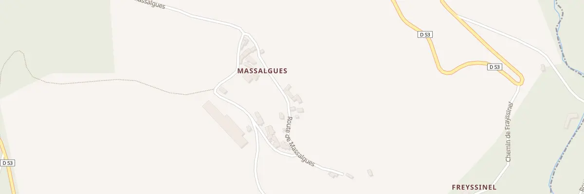 Plan du 5048 Massargues à Saint-André