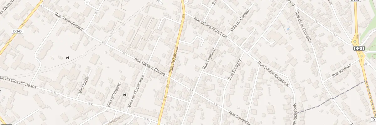 Plan du 29 Rue de Joinville à Fontenay-sous-Bois