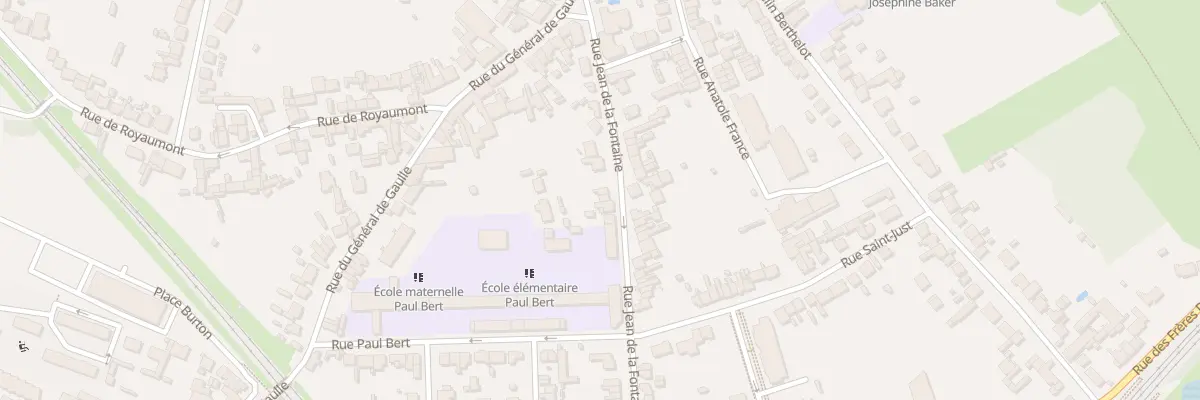 Plan du 26 Rue Jean de la Fontaine à Nogent-sur-Oise