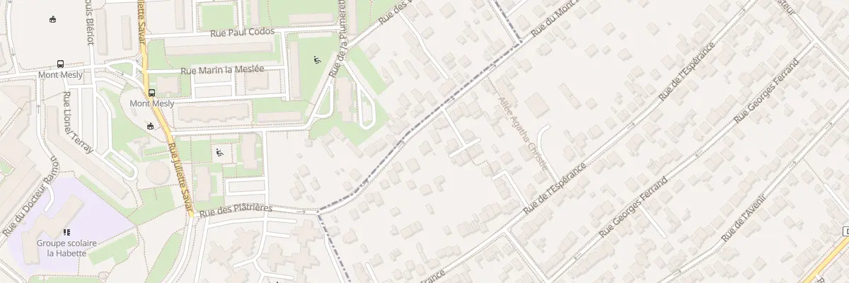 Plan du 77 Rue du Mont-mesly à Bonneuil-sur-Marne