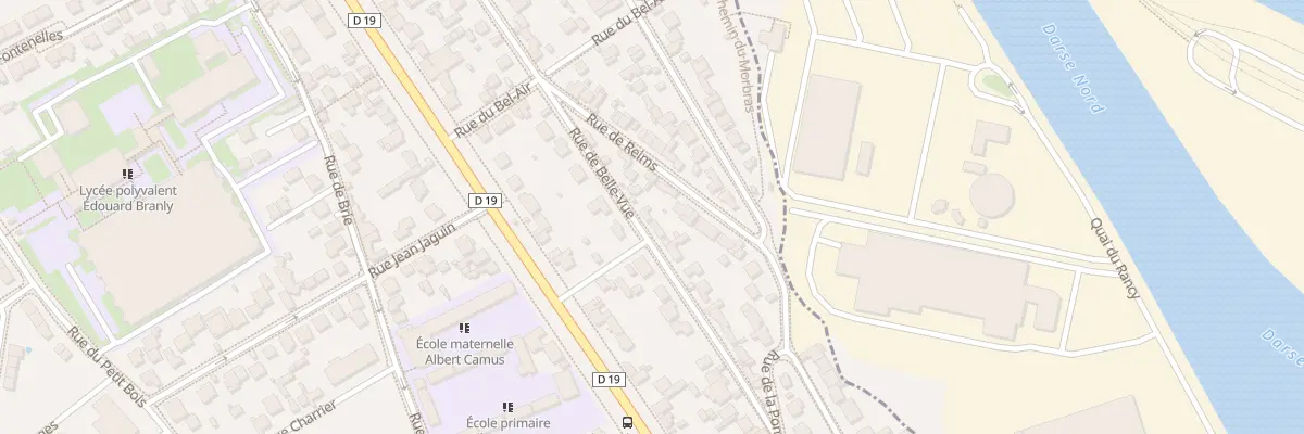 Plan du 39 Rue de Bellevue à Créteil