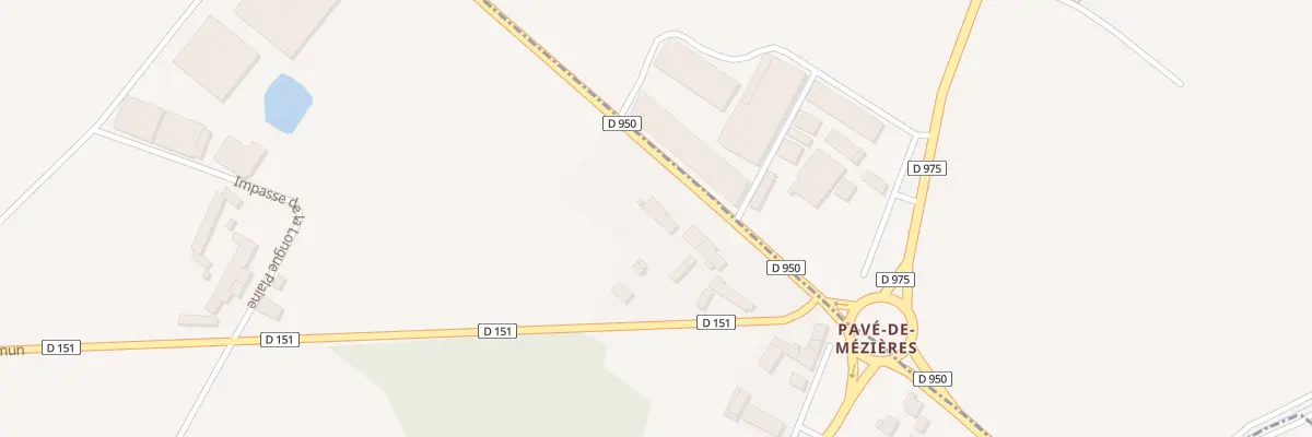 Plan du 151 Rte de Pithiviers à Mézières-en-Gâtinais