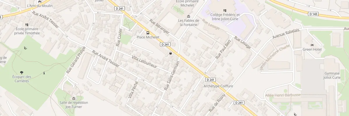 Plan du 45 Rue Saint-Germain à Fontenay-sous-Bois