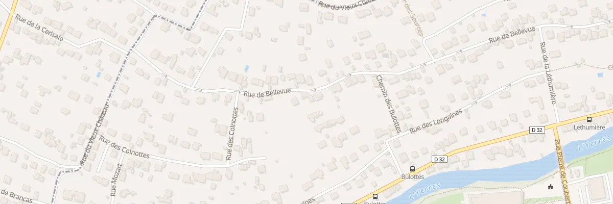 Plan du 105 Rue de Bellevue à Yerres
