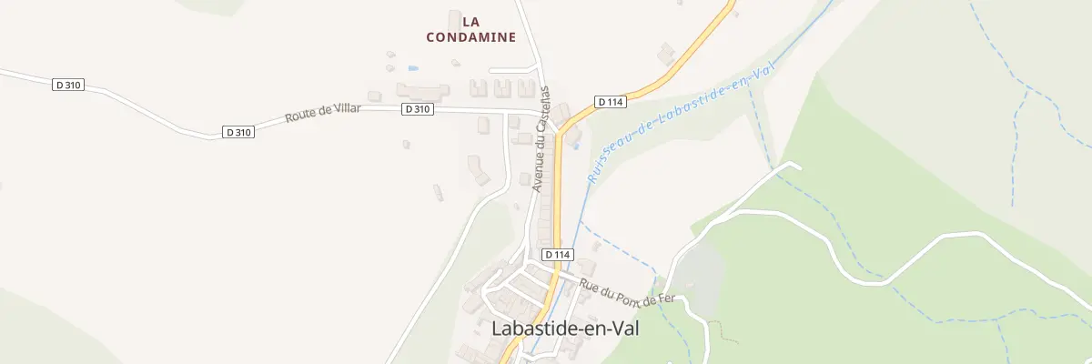 Plan du 16 Av des Marroniers à Labastide-en-Val