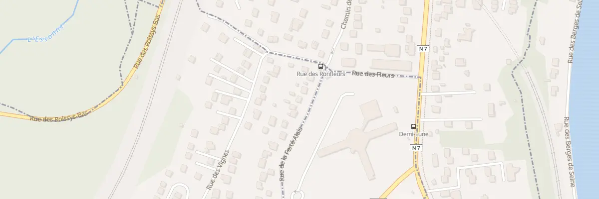 Plan du 12 Rue de la Ferté Alais à Ormoy