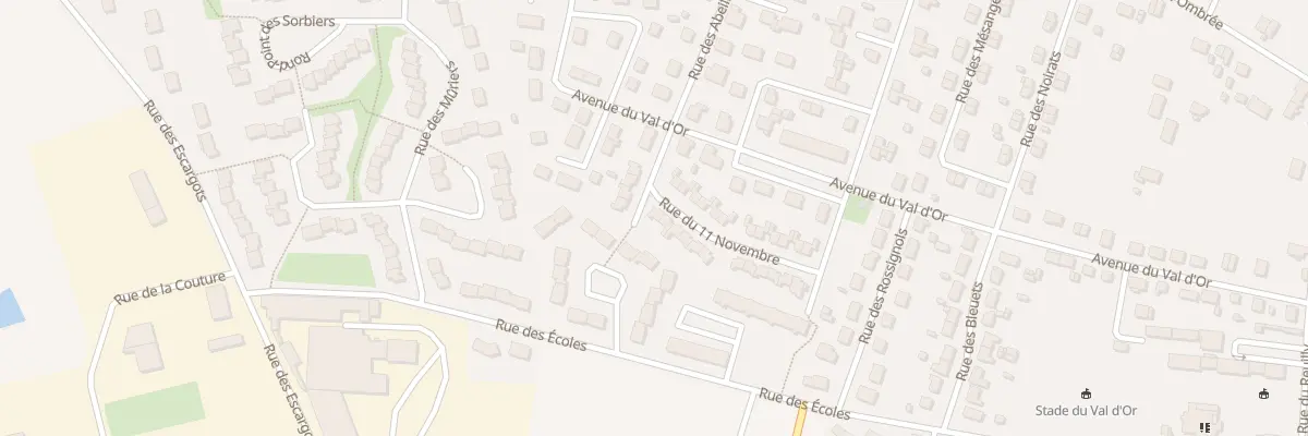 Plan du 23 Rue du 11 Novembre à Orval