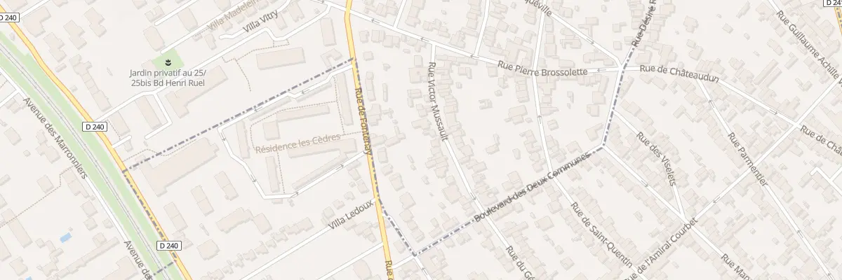 Plan du 26 Rue Victor Mussault à Fontenay-sous-Bois