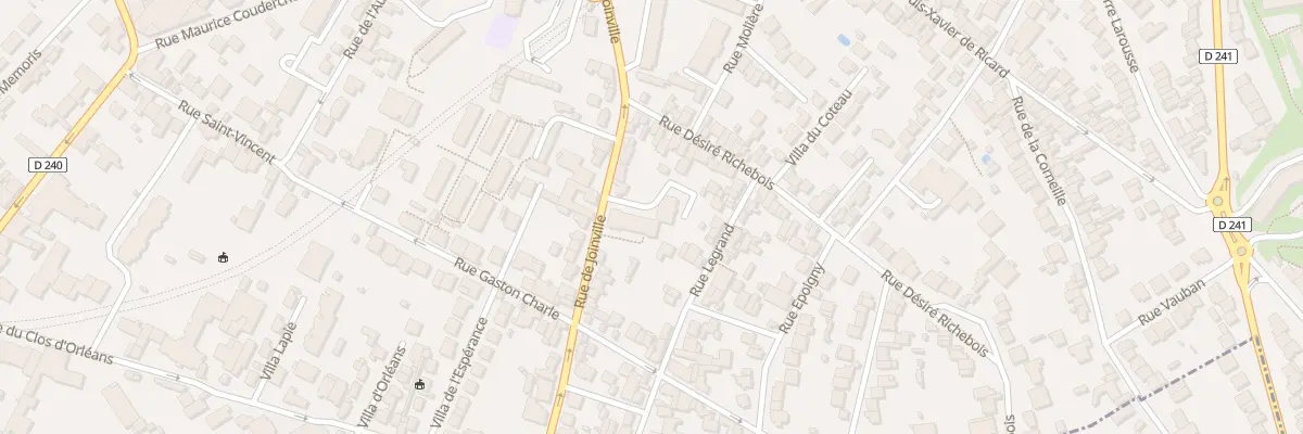 Plan du 25 Rue de Joinville à Fontenay-sous-Bois