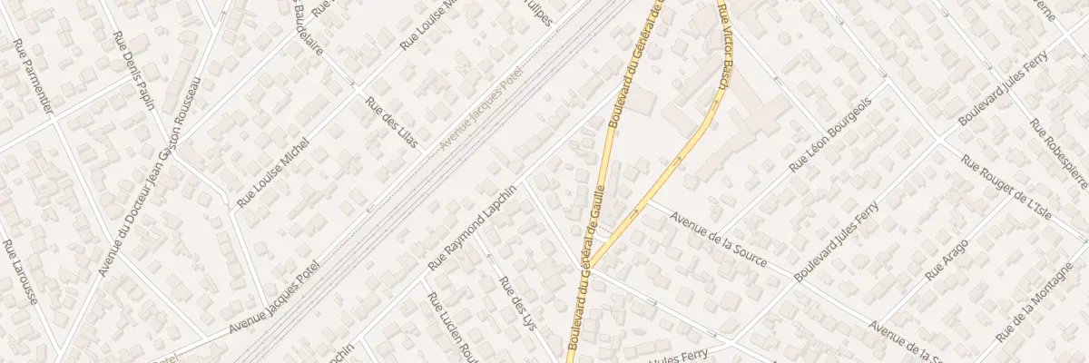 Plan du 46 Rue Raymond Lapchin à Goussainville