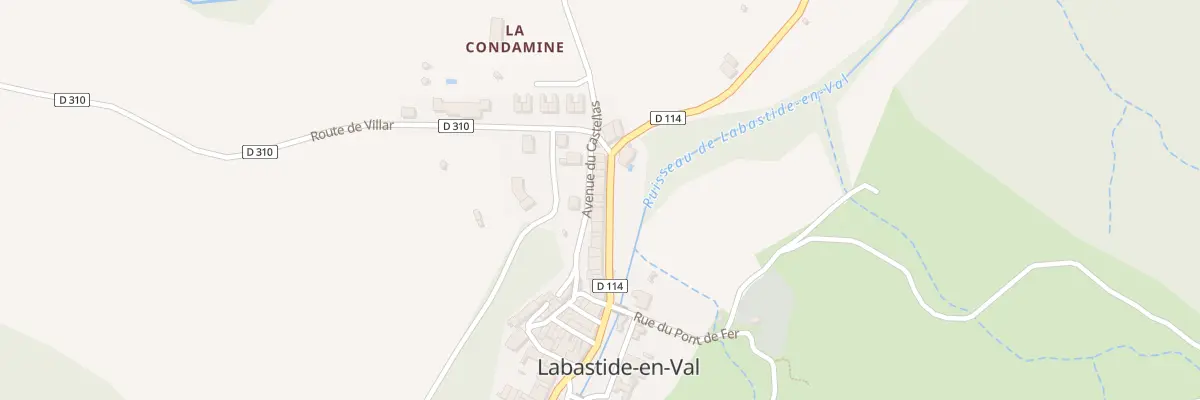 Plan du 14 Av des Marroniers à Labastide-en-Val