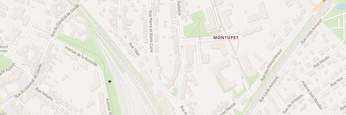Plan du 84 Rue Jean de la Fontaine à Nogent-sur-Oise